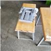 Image 2 : 2 industrial stools and full motion wall mount
