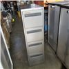 Image 1 : Four drawer filing cabinet with key