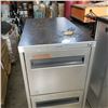 Image 2 : Four drawer filing cabinet with key