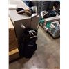 Image 1 : GOLF BAG WITH CLUBS, TAYLOR MADE RBZ DRIVER AND PING G20 DRIVER