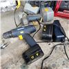 Image 2 : Two master craft cordless drills jump back and shop light