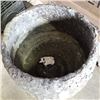 Image 2 : CRUCIBLE FOR MELTING METALS 12 INCHES TALL Concrete planter