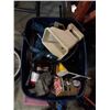 Image 2 : TOTE OF TOOLS, STEEL WOOL, TORCH
