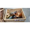 Image 2 : 2 BOXES OF VINTAGE COPPER AND METAL WARE