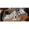Image 1 : 2 BOXES OF POTTERY AND CERAMICS, VASES