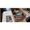 Image 1 : BOX OF CERAMICS, CHINA DISHES AND JEWELRY