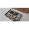 Image 2 : BOX OF CERAMICS, CHINA DISHES AND JEWELRY