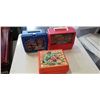 Image 1 : Three retro saturday morning cartoon lunch boxes