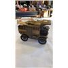 Image 2 : METAL DECOR, TRUCK COIN BANK, BRASS LIDDED JAR