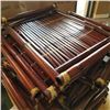 Image 2 : Lot of decorative bamboo trays