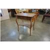 Image 3 : ANTIQUE OAK 1 DRAWER STAND