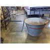 Image 2 : GALVANIZED BASKET AND GALVANIZED PAIL
