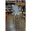 Image 2 : Set of 3 metal garden ornament towers 42" 48" & 62"