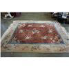 Image 2 : FRINGED AREA CARPET - APPROX 94 INCH X 124 INCHES HAND WOVEN IN PEOPLE REPUBLIC OF CHINA
