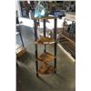 Image 1 : BRAND NEW MODERN INDUSTRIAL STYLE CORNER SHELF - RETAIL $119.99