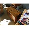 Image 2 : ANTIQUE RUSTIC PINE STORAGE CHEST W/ ORIGINAL IRON HARDWARE