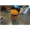 Image 1 : MAPLE TEA TROLLEY W/ DROP SIDES AND DRAWER