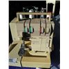 Image 2 : HOBBYLOCK 788 PFAFF SERGER  W/ BOX OF THREADS AND MANUELS
