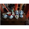 Image 1 : LOT OF PORCELAIN DISHES AND VASE