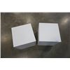 Image 2 : 2 SMALL WHITE CUPBOARDS