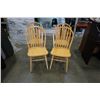 Image 2 : SET OF 4 WINDSOR MAPLE CHAIRS