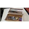 Image 1 : Box of various baseball rookie cards