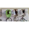 Image 2 : 12 ENCASED BUG KEYCHAINS
