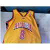 Image 2 : REEBOK ANTOINE WALKER JERSEY ATLANTA HAWKS NBA #8 2XL