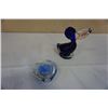 Image 2 : 7 art glass paper weights and figures