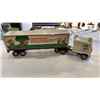 Image 2 : NYLINT KEEBLER TRUCK WITH TRAILER AND TONKA TRUCK WITH HORSE TRAILER