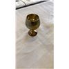 Image 8 : LOT OF BRASS GOBLETS