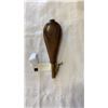 Image 2 : 1LB GUNPOWDER FLASK JOSH BOURNE AND SONS WITH BRASS MEASURING LEVER