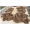 Image 1 : SKID LOT OF TRACTOR TIRE CHAINS