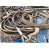 Image 1 : LOT OF 2 SKIDS CABLES - SOME TOW STYLE W/ HOOKS