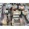 Image 1 : SKID LOT OF 8 ELECTRIC MOTORS - UNKNOWN CONDITION