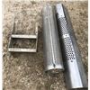 Image 2 : JOB LOT OF 2 STAINLESS EXHAUST GUARDS & ALUM STEP
