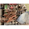 Image 1 : SKID LOT OF MISC IMPLEMENT PARTS