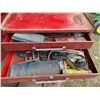 Image 4 : LOT OF 3 METAL TOOL BOXES W/ CONTENTS