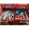 Image 2 : MULTI DRAWER GRAY TOOL BOX W/ CONTENTS