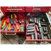 Image 3 : MULTI DRAWER GRAY TOOL BOX W/ CONTENTS
