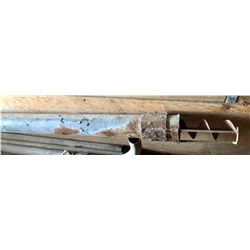 4" X 15' AUGER W/ DOERR 1/2 HP MOTOR - WORKING CONDITION UNKNOWN