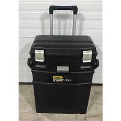 STANLEY FAT MAX ROLLING TOOL BOX - EMPTY