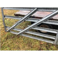 15' 8" GALVANIZED GATE