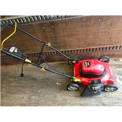 HOMELITE 18"  ELECTRIC MOWER - VERY GOOD CONDITION