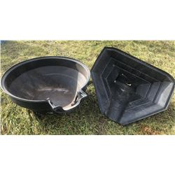 LOT OF 2 GRAIN AUGER HOPPERS