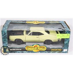 1969 DODGE SUPER BEE 1/18 SCALE DIE CAST METAL CAR