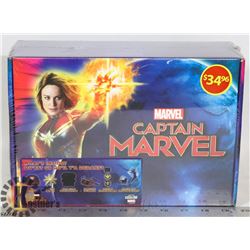 NEW CAPTAIN MARVEL GIFT SET, INCLUDES HAT,