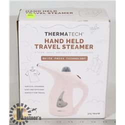 THERMA TECH HAND HELD TRAVEL STEAMER WITH