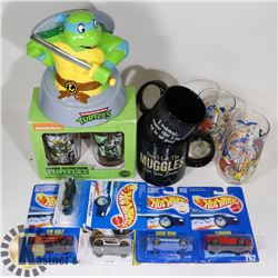 MISCELLANEOUS LOT OF TMNT, HARRY POTTER, DISNEY