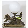 Image 1 : VINTAGE HORSE LAMP